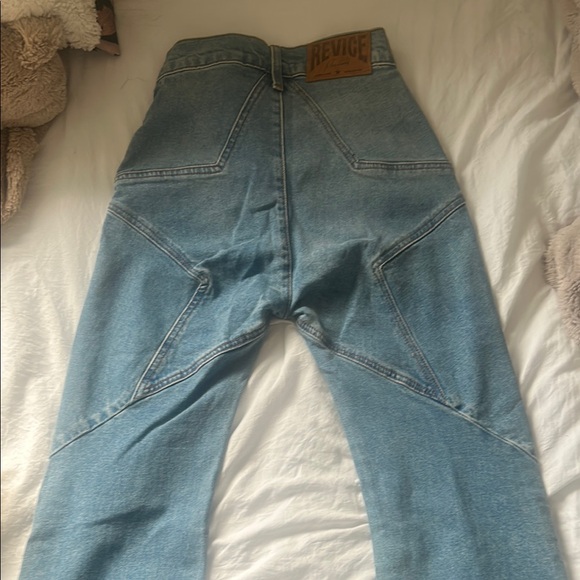 REVICE Blue Relaxed Jeans Classic Style - Picture 1 of 5